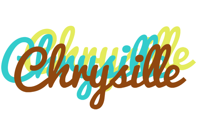 Chrysille cupcake logo