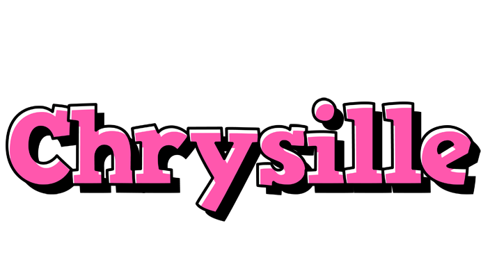 Chrysille girlish logo