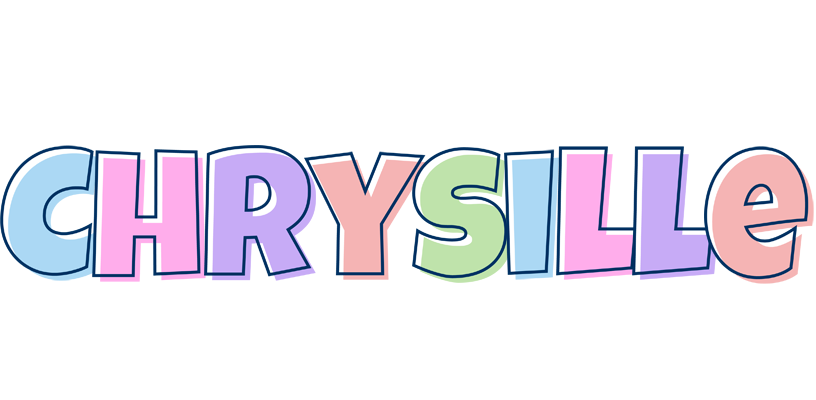 Chrysille pastel logo
