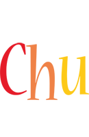 Chu birthday logo