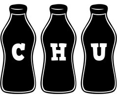 Chu bottle logo