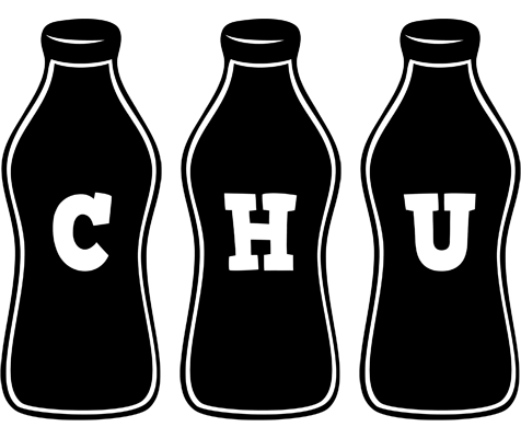Chu bottle logo