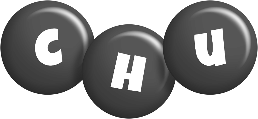 Chu candy-black logo