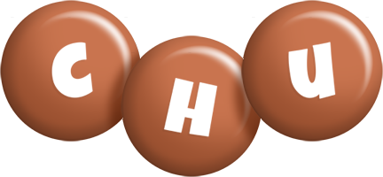 Chu candy-brown logo