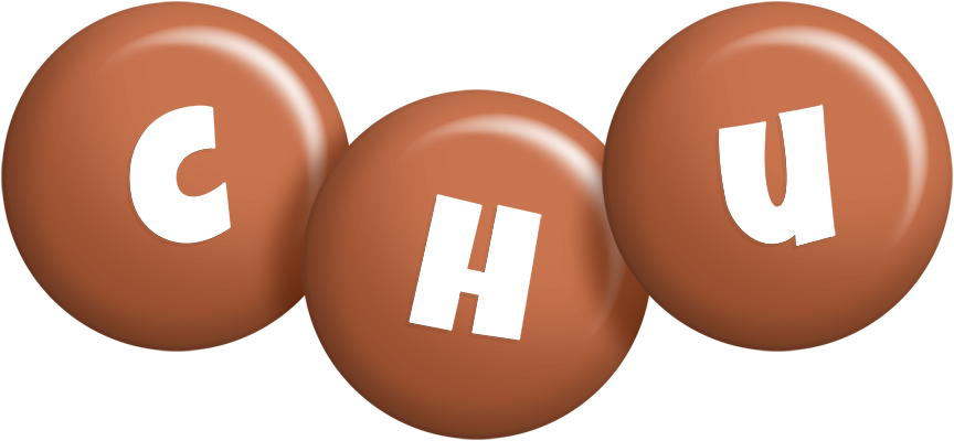 Chu candy-brown logo