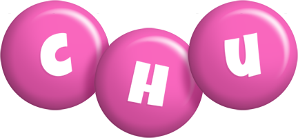 Chu candy-pink logo