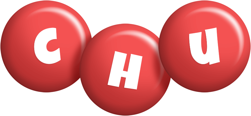 Chu candy-red logo