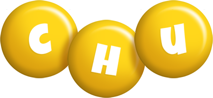 Chu candy-yellow logo
