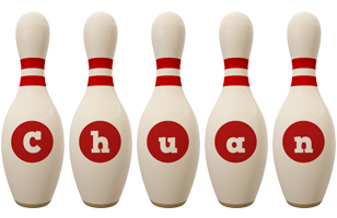 Chuan bowling-pin logo