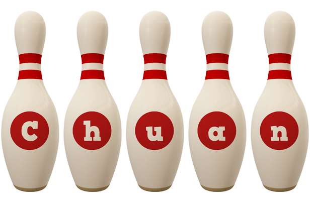 Chuan bowling-pin logo