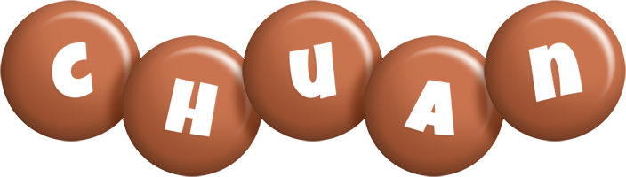 Chuan candy-brown logo