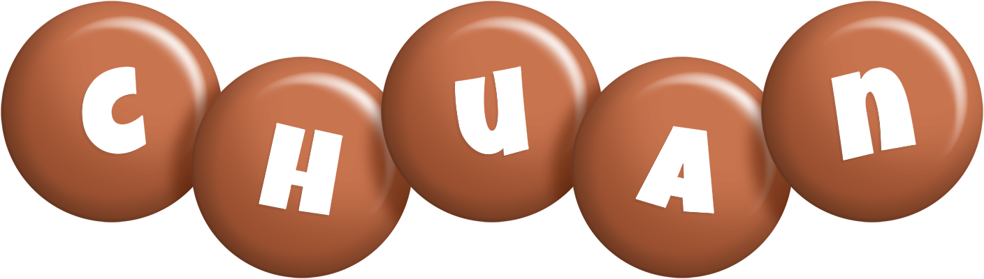Chuan candy-brown logo