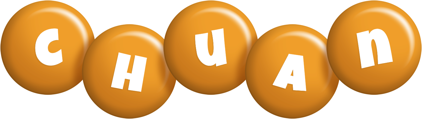 Chuan candy-orange logo