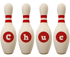 Chuc bowling-pin logo