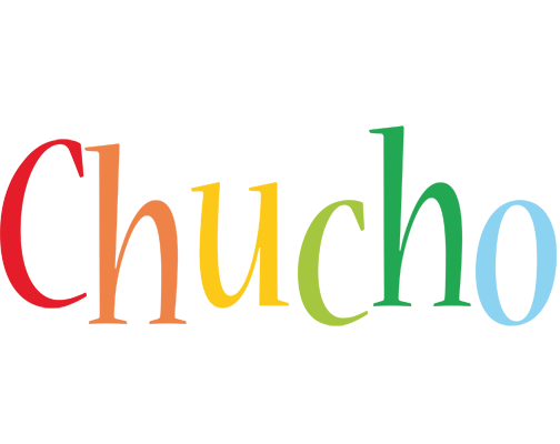 Chucho birthday logo