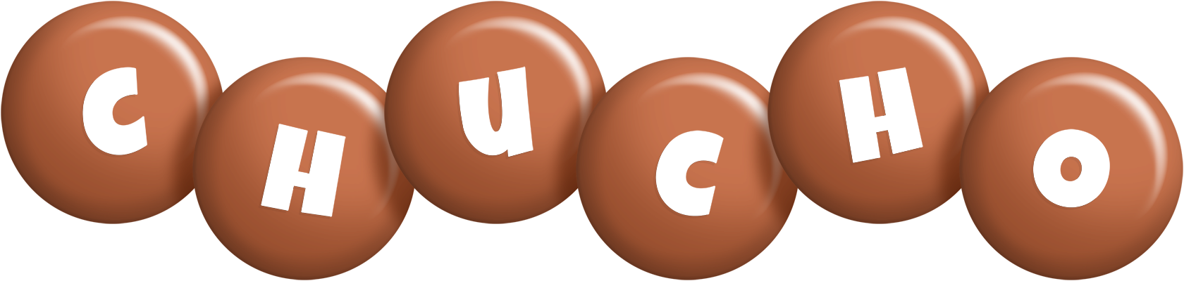Chucho candy-brown logo