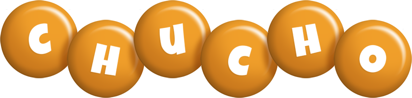 Chucho candy-orange logo