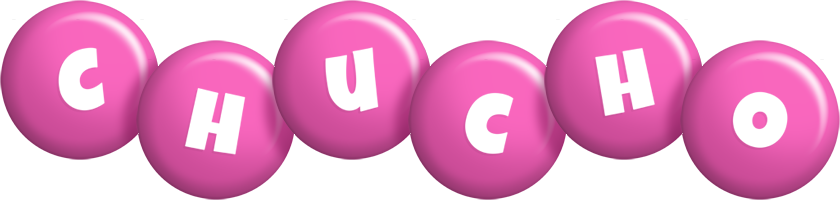 Chucho candy-pink logo