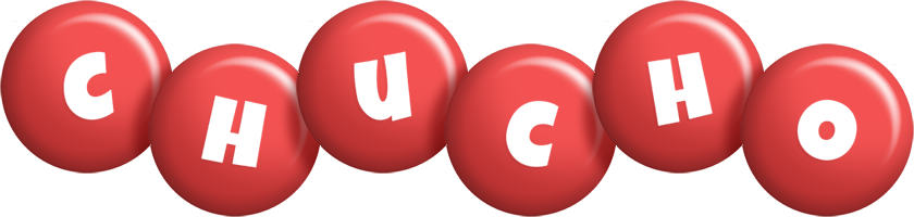 Chucho candy-red logo