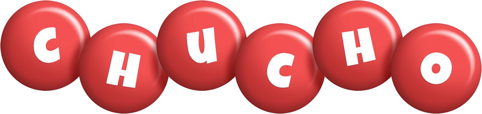 Chucho candy-red logo