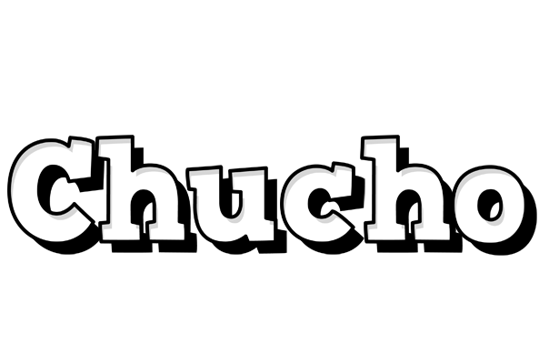 Chucho snowing logo