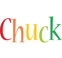 Chuck birthday logo