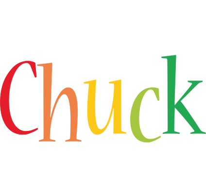 Chuck birthday logo