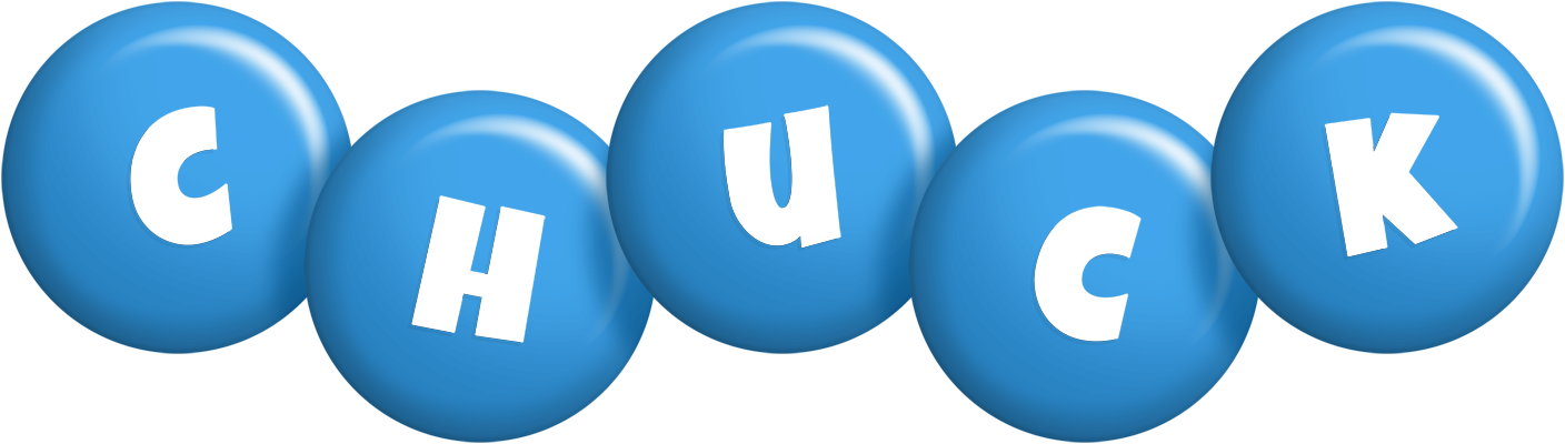 Chuck candy-blue logo