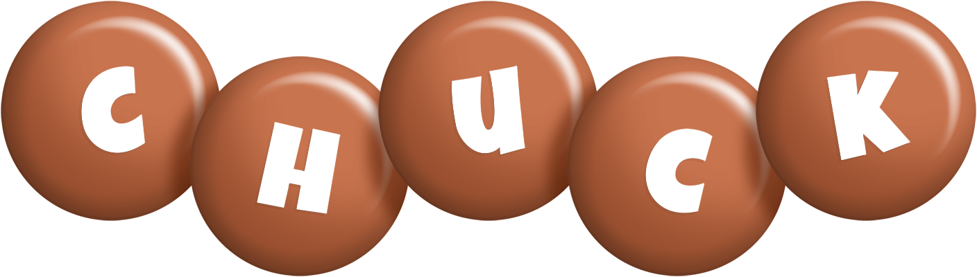 Chuck candy-brown logo