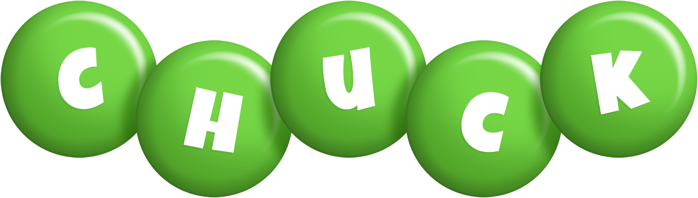 Chuck candy-green logo