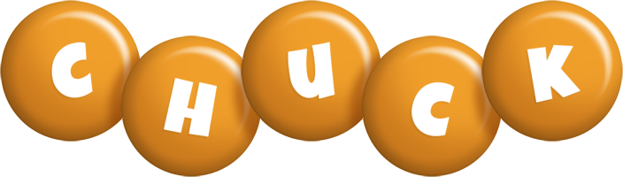 Chuck candy-orange logo
