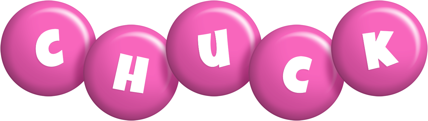 Chuck candy-pink logo