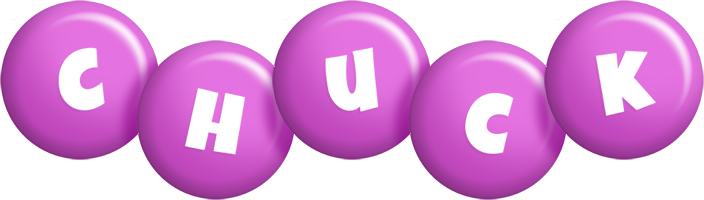 Chuck candy-purple logo