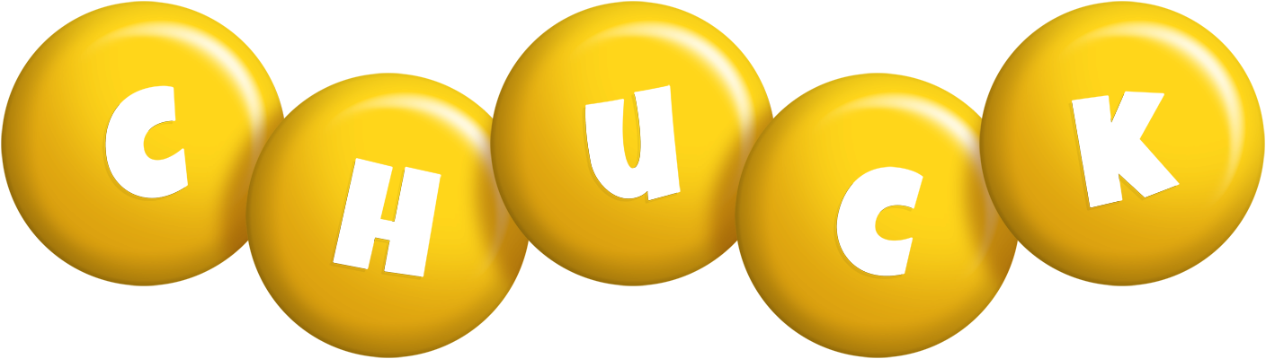 Chuck candy-yellow logo