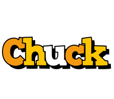 Chuck cartoon logo