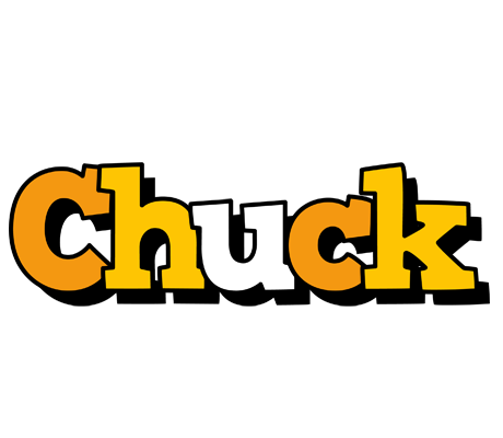 Chuck cartoon logo