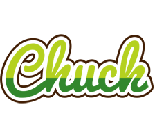 Chuck golfing logo