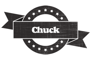 Chuck grunge logo