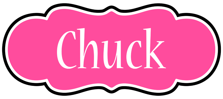 Chuck invitation logo