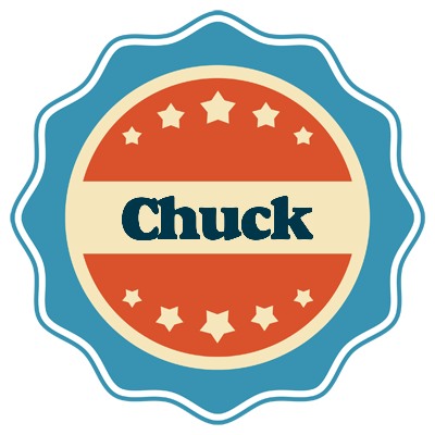 Chuck labels logo