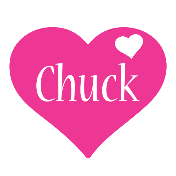 Chuck love-heart logo