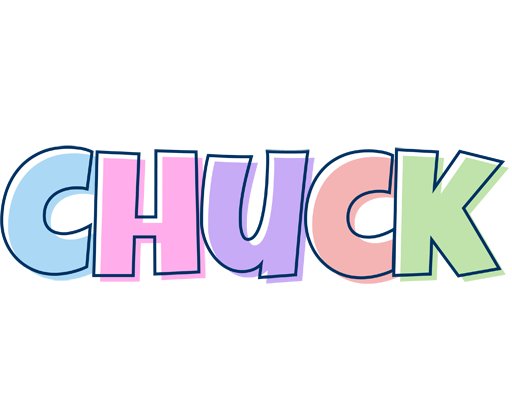 Chuck pastel logo