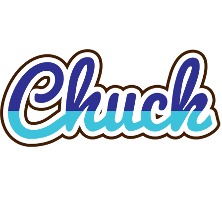 Chuck raining logo