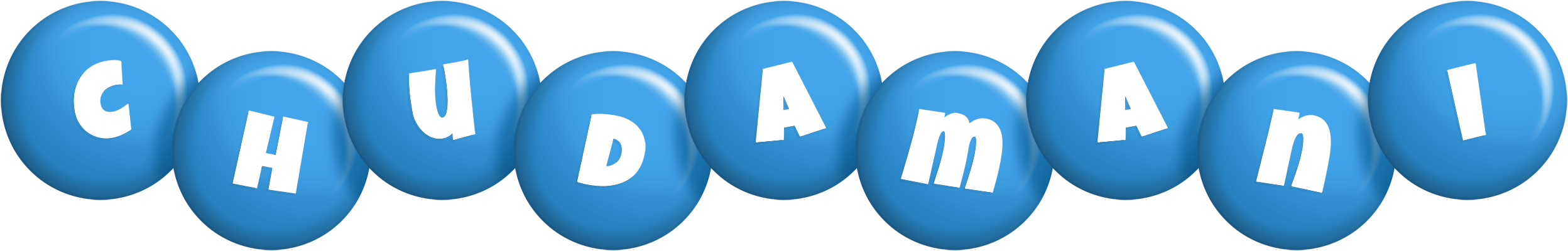 Chudamani candy-blue logo