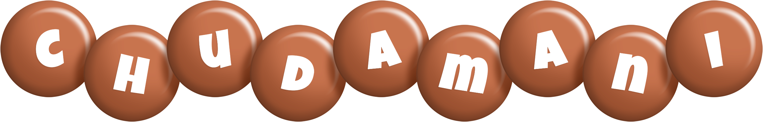 Chudamani candy-brown logo