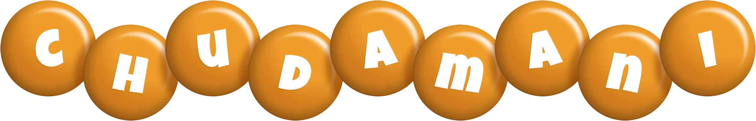 Chudamani candy-orange logo
