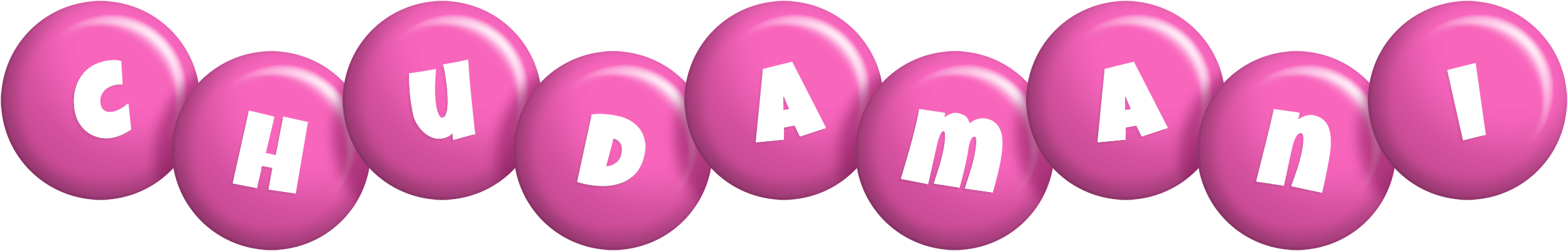 Chudamani candy-pink logo