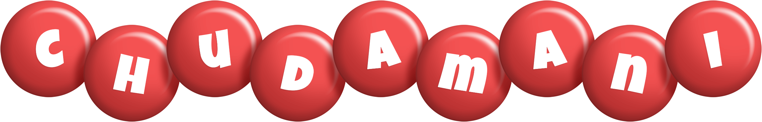 Chudamani candy-red logo
