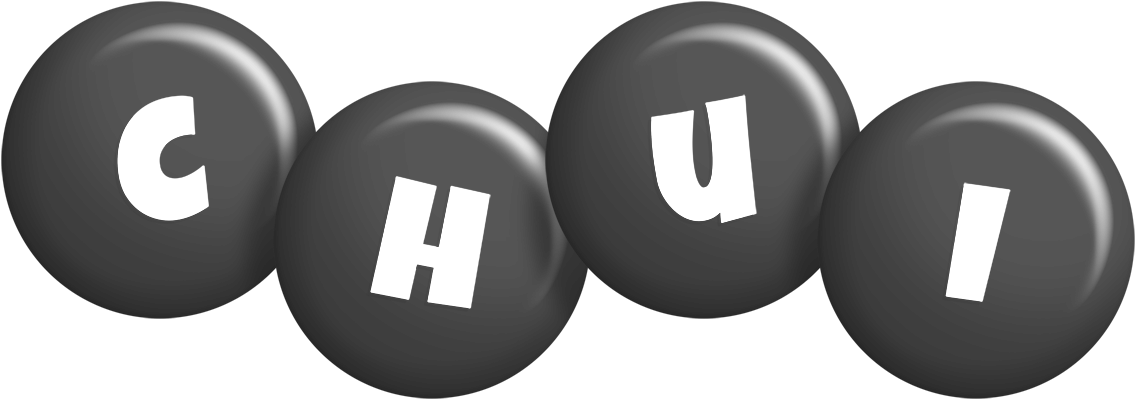 Chui candy-black logo