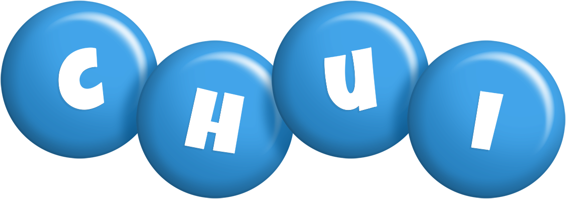 Chui candy-blue logo
